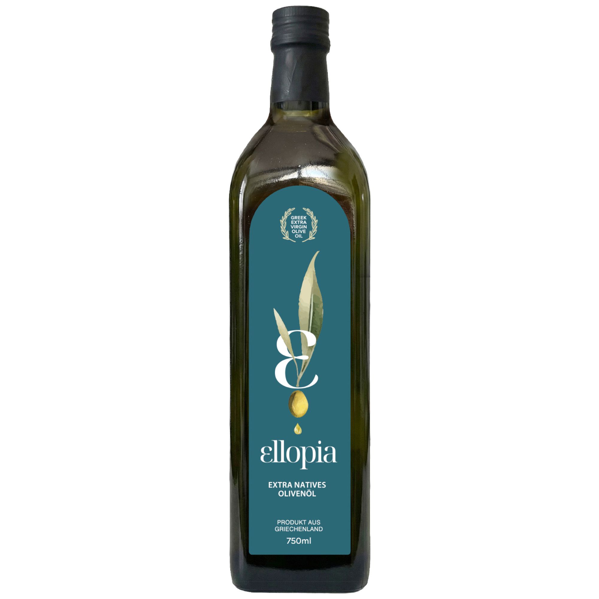Griechisch Extra Natives Olivenöl von Ellopia 750 ml