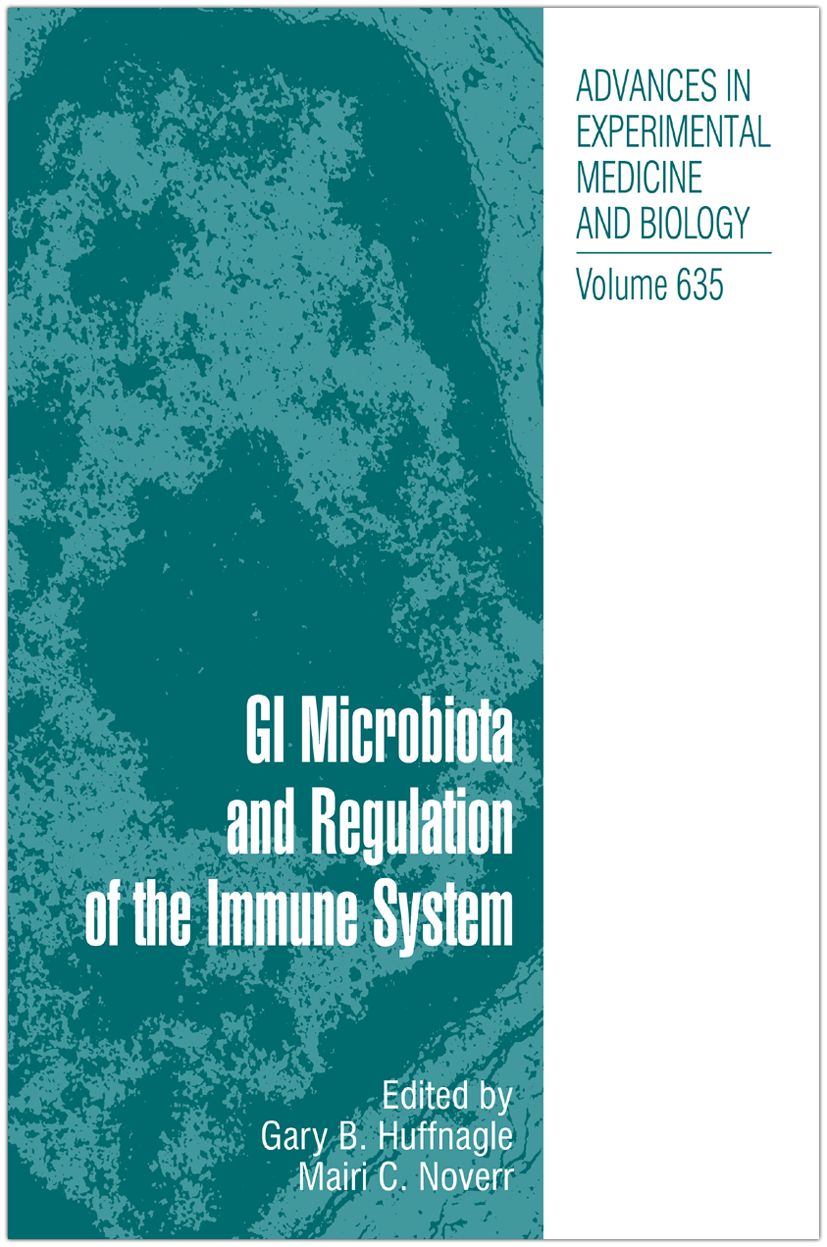 Buchcover: GI Microbiota and Regulation of the Immune System. Herausgegeben von Gary B. Huffnagle und Mairi C. Noverr.