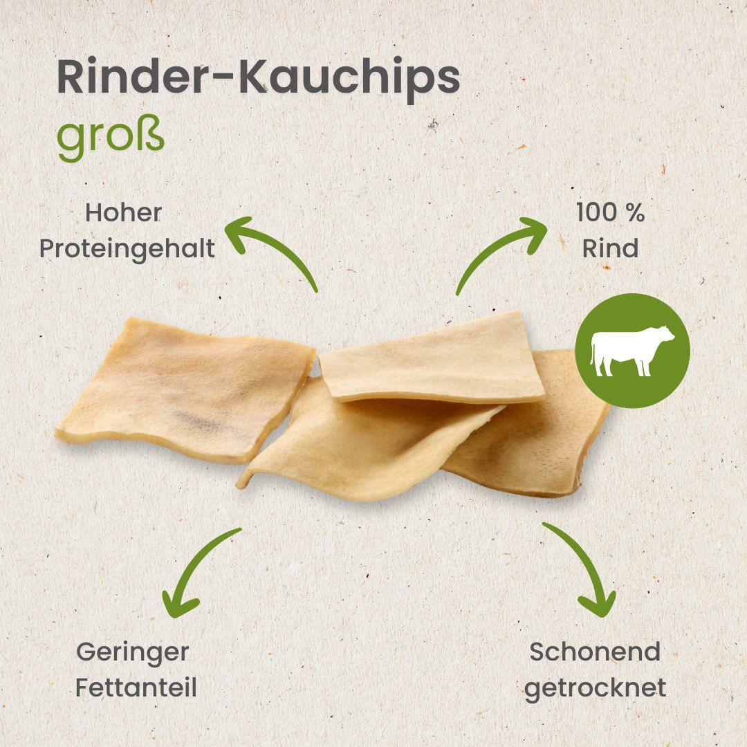 Ein Haufen kleiner, gewürfelter, getrockneter Fleischsnacks für Hunde.