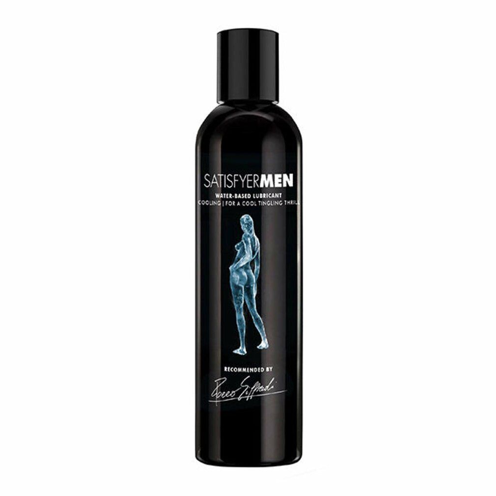 Gleitmittel "Cool Men", wasserbasiert | Gleitgel mit kühlendem Effekt | Satisfyer