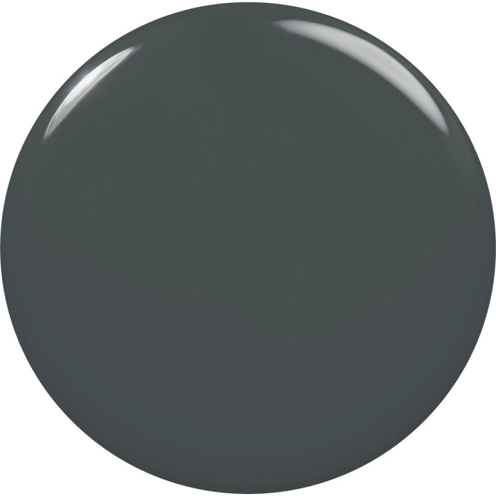 Essie Expressie Nagellack-Fleck. Graue Farbe. Glänzende Oberfläche.