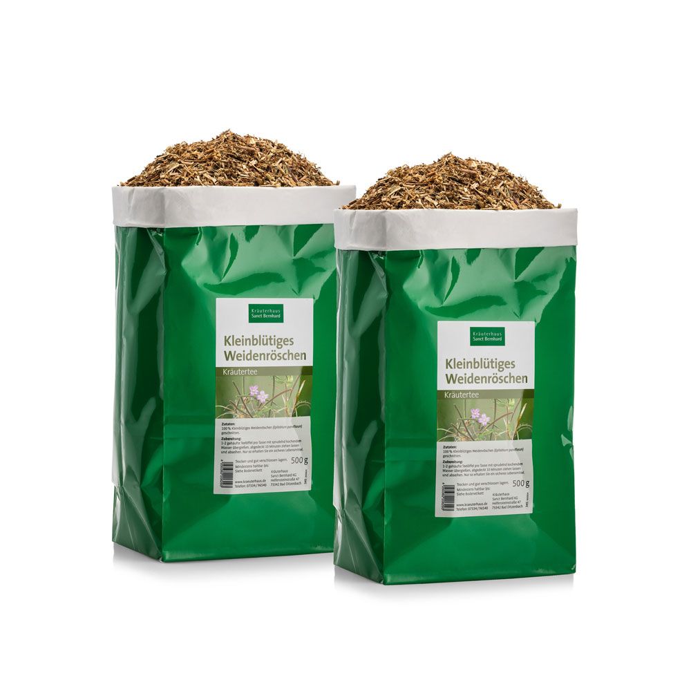 Sanct Bernhard Tee mit kleinblütigem Weidenröschen 2x500 g