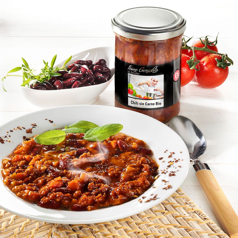 Schrader Chili sin Carne Bio, vegan