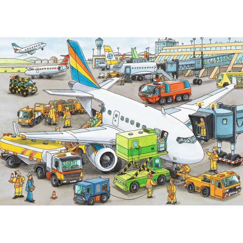 ravensburger Busy Airport Puzzle 35 Teile