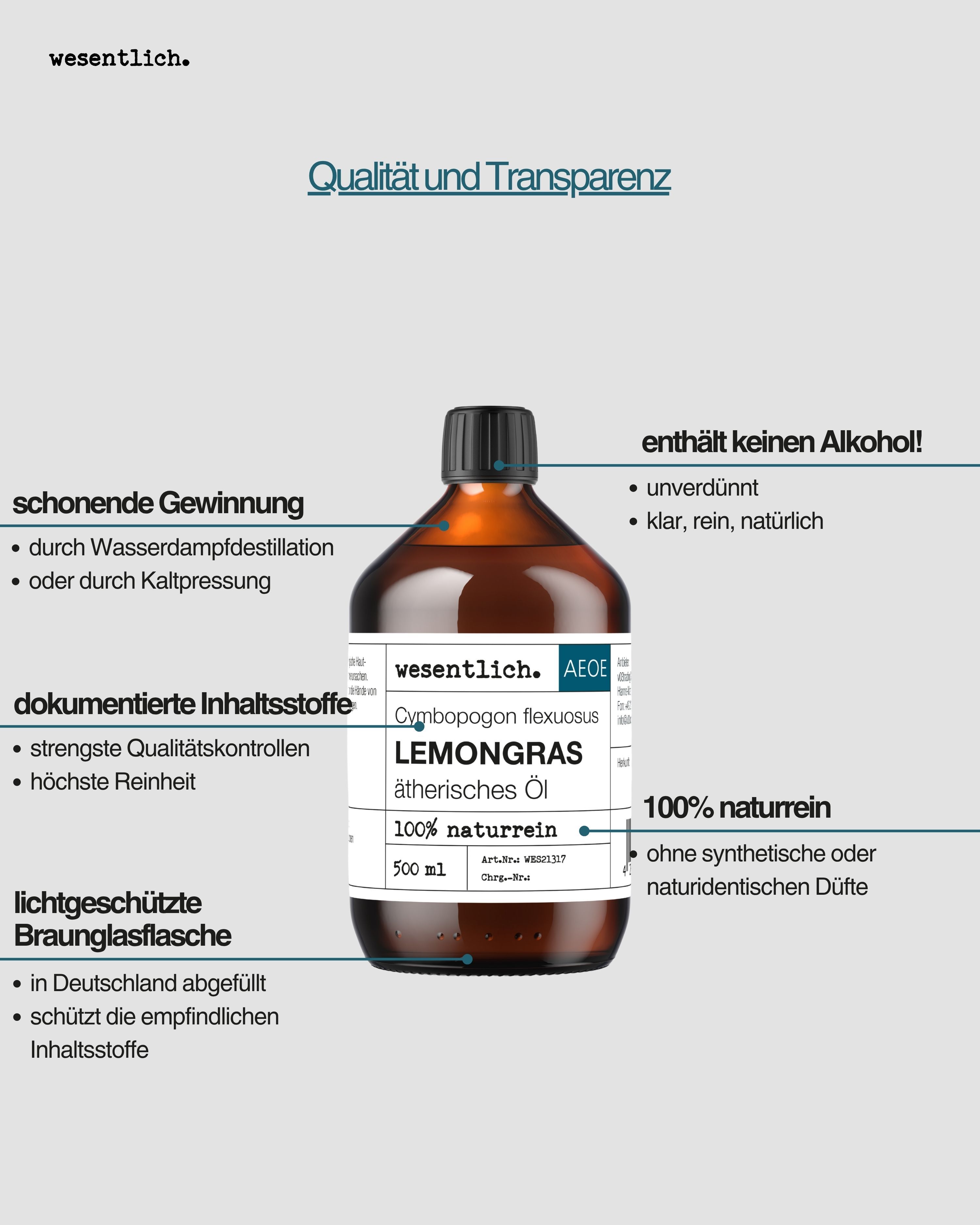 wesentlich. Lemongras