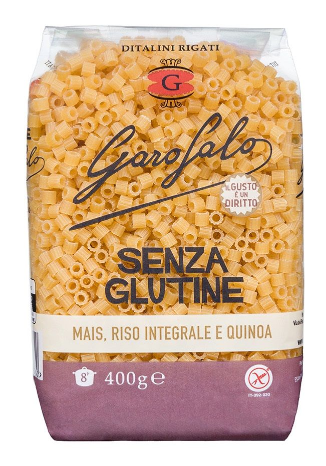 Ditalini Rigati Senza Glutine - Pasta Garofalo