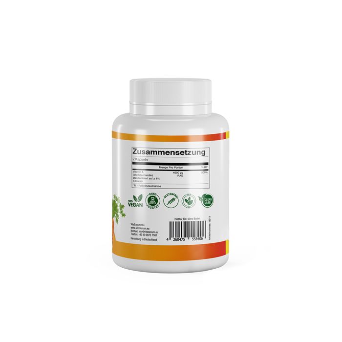 VitaSanum®- Beta-Carotin 100 St Kapseln