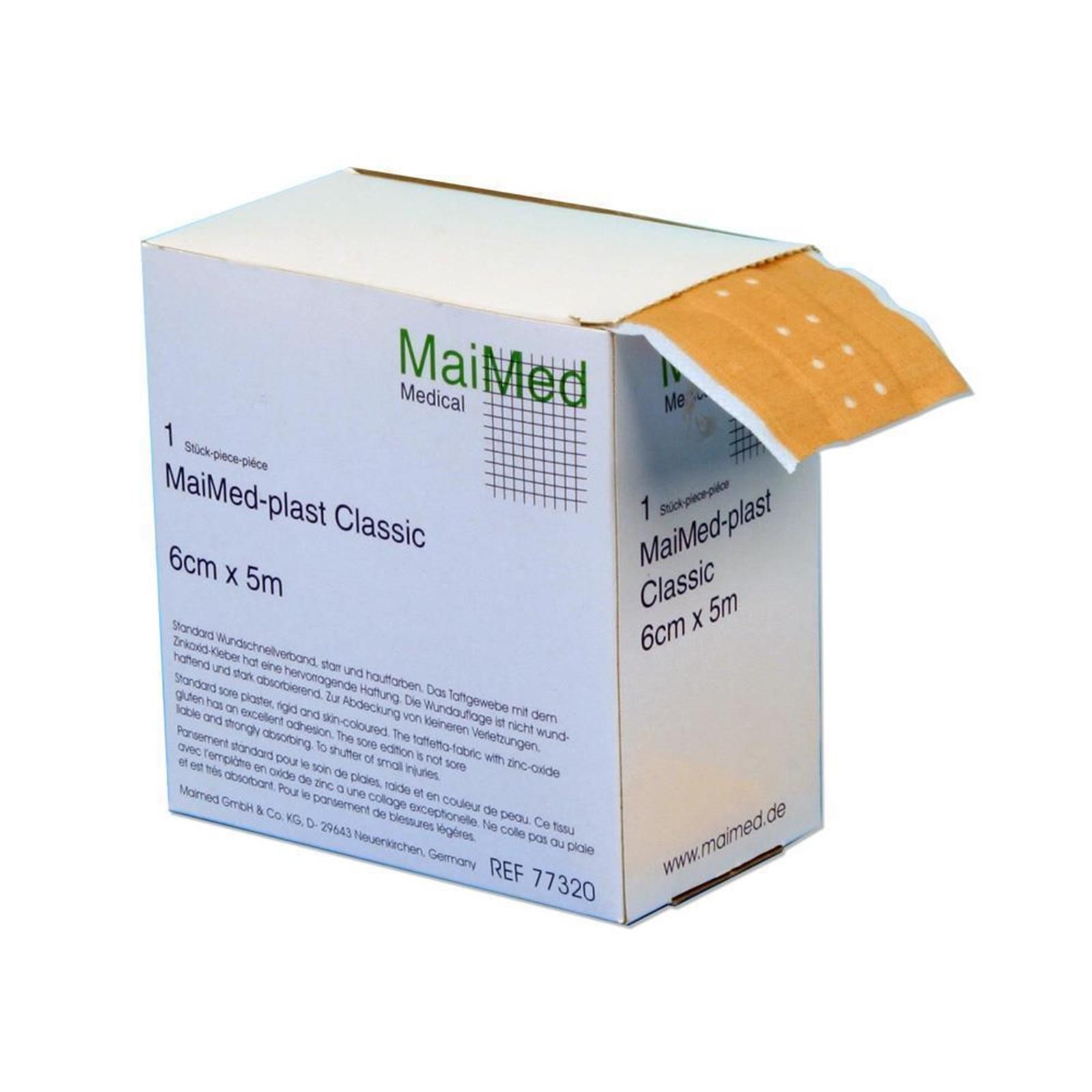 MaiMed Plast Classic Wundschnellverband 4 cm x 5 m