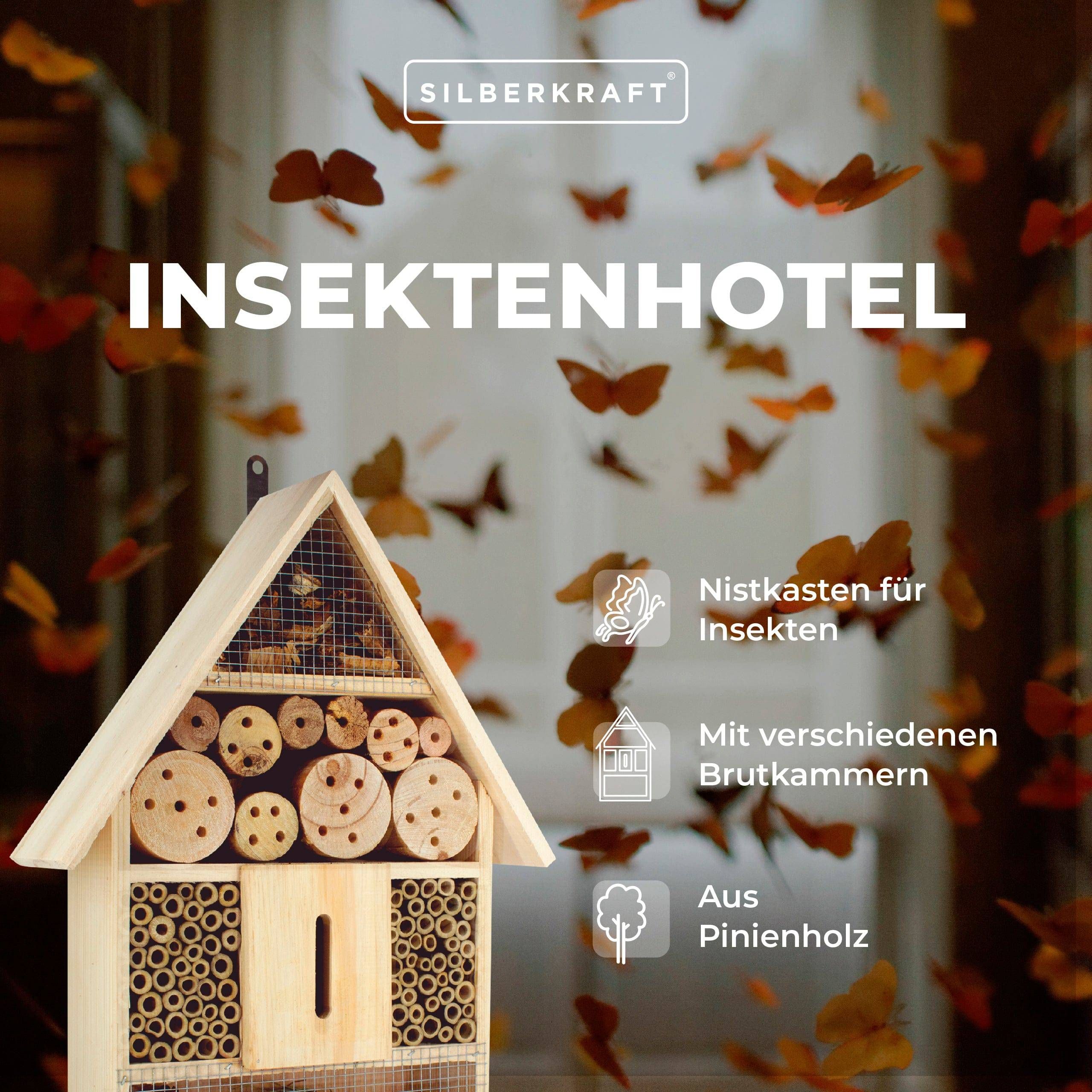 SILBERKRAFT Insektenhotel