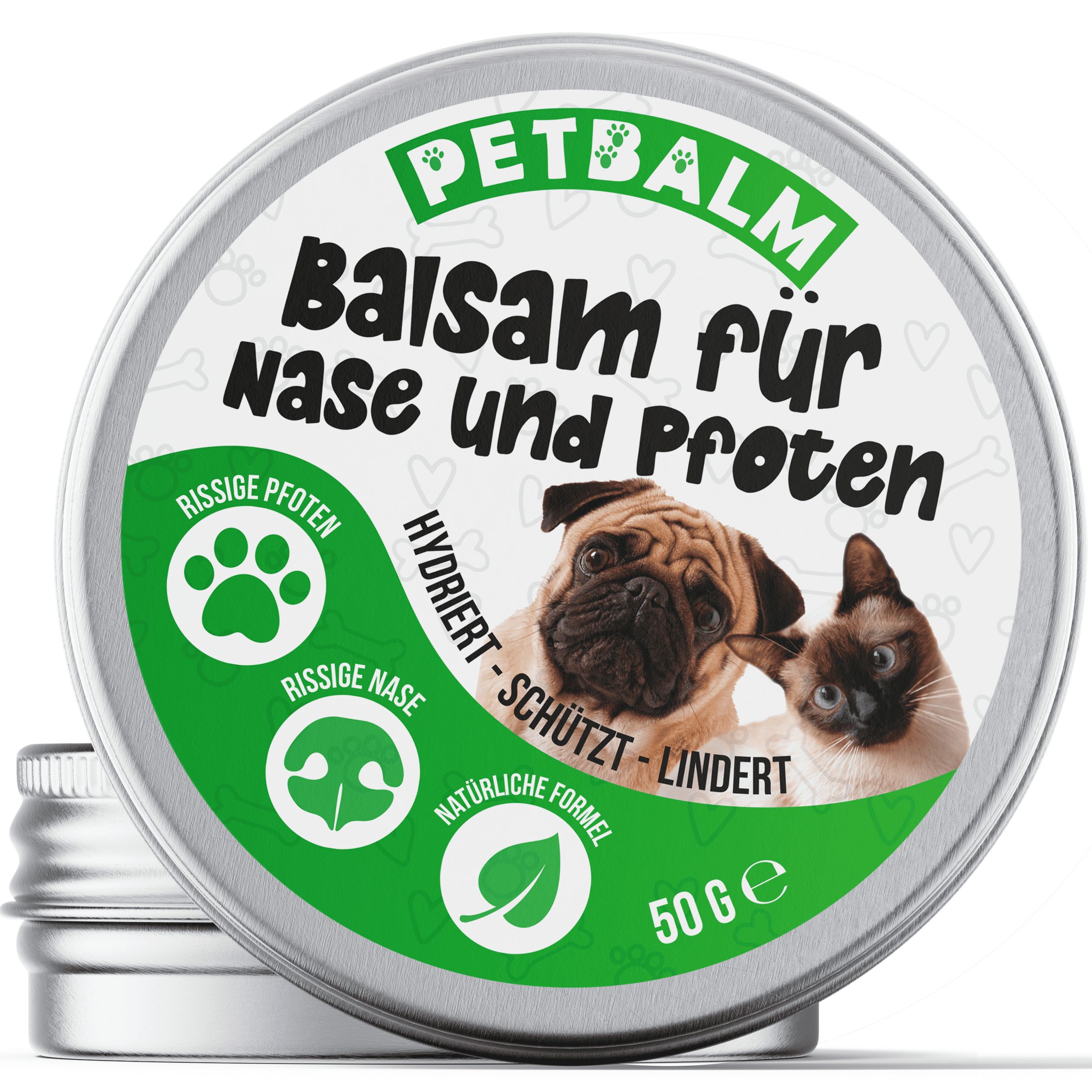 LA.GA Petbalm Pfotencreme & Nasenbalsam für Hunde und Katzen