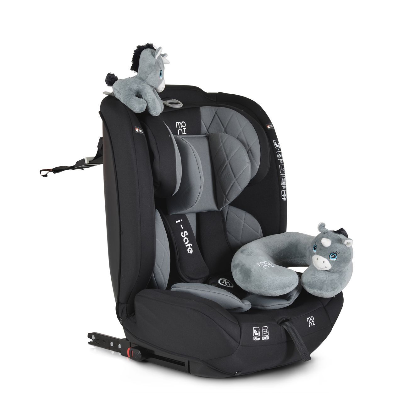 Moni Kindersitz i-Safe Isofix (76-150 cm) 1 St