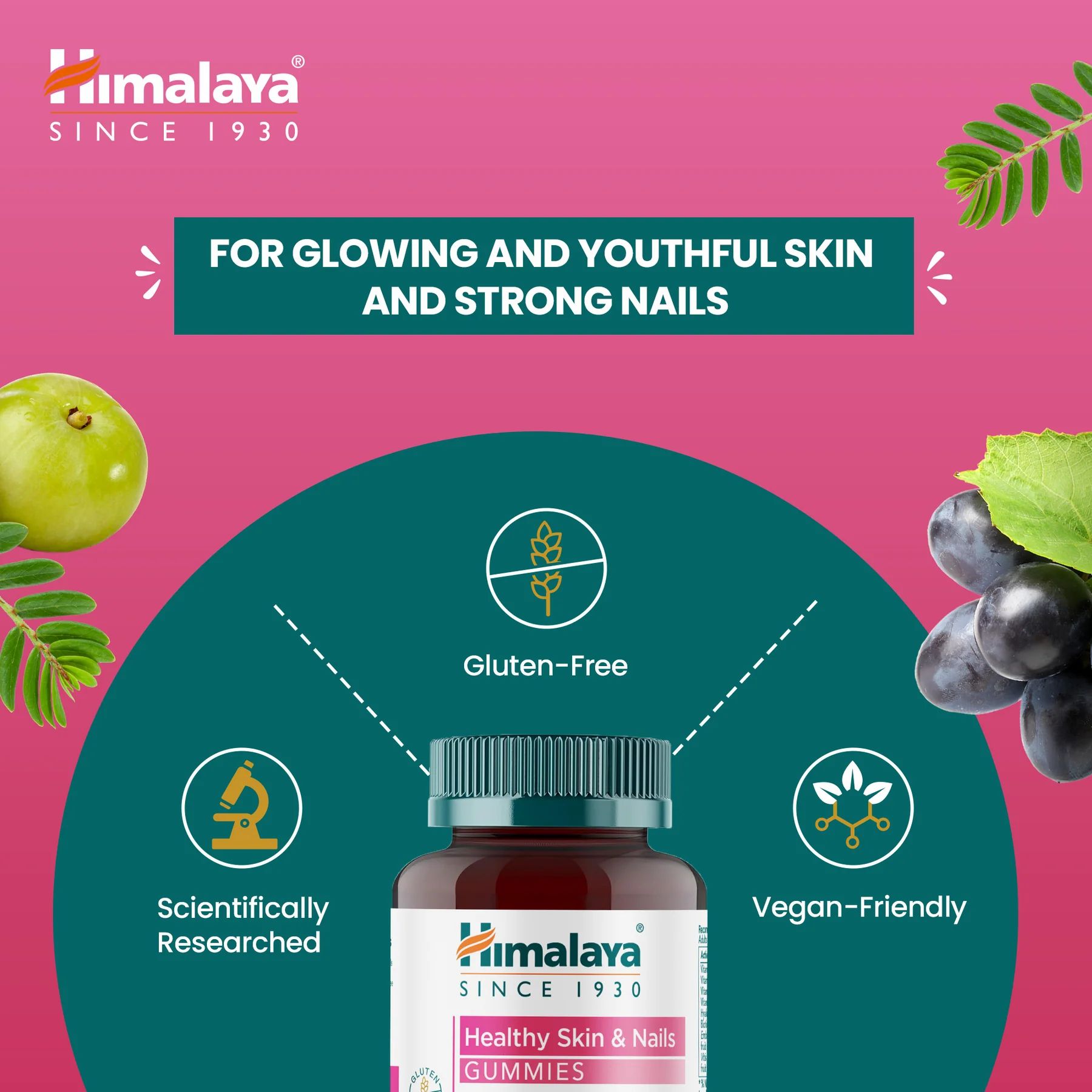 Himalaya Healthy Skin & Nails Gummies