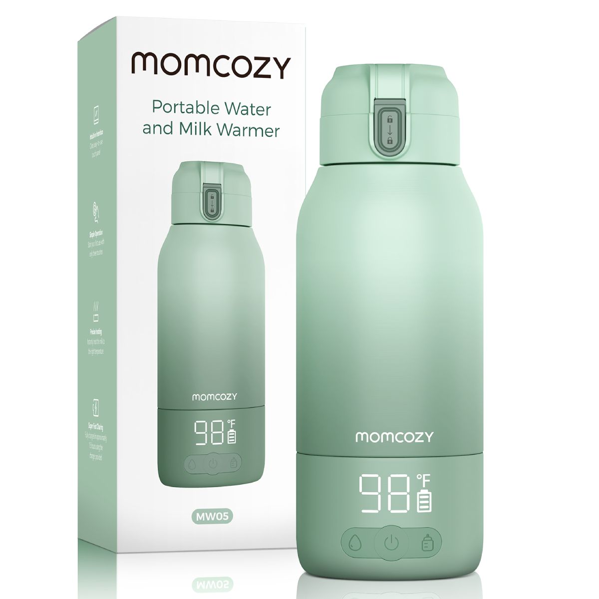 Tragbarer Milchwärmer Momcozy