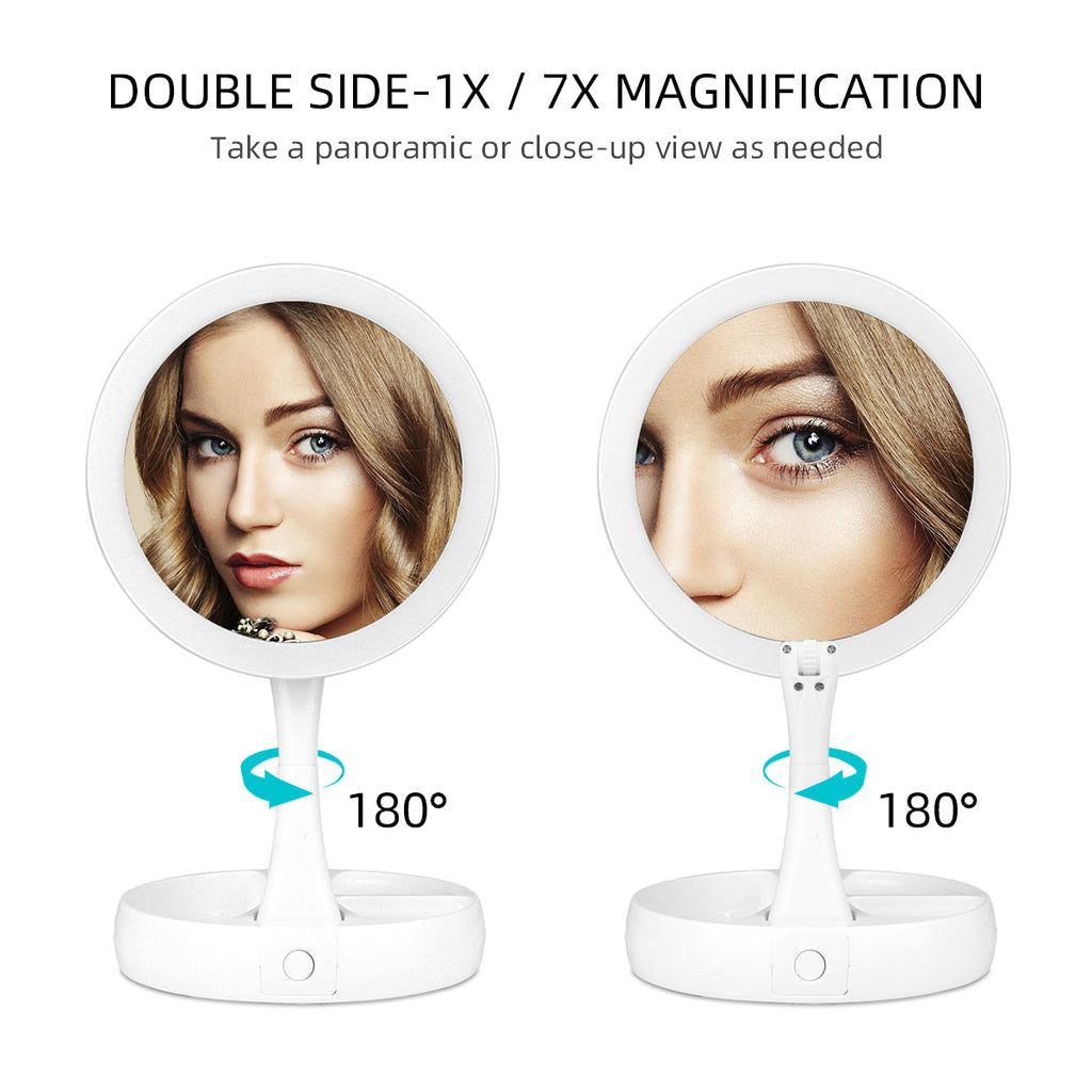 Paloma Beauties Vergrößernder Beleuchteter Spiegel