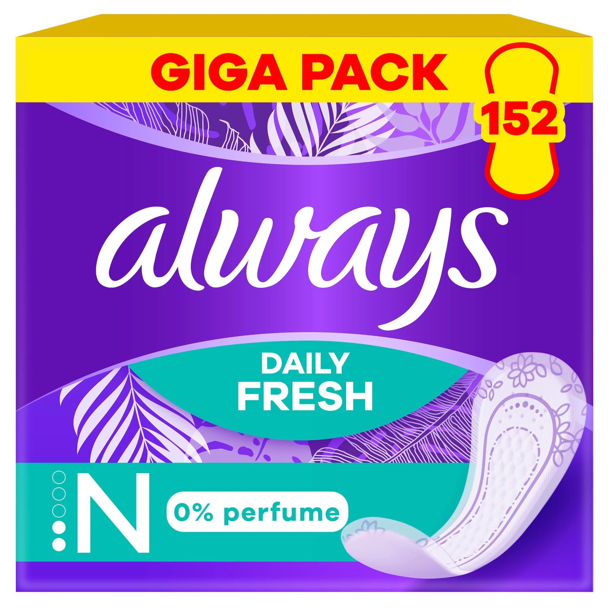 always Slipeinlage Daily Fresh Normal Duo Giga Pack