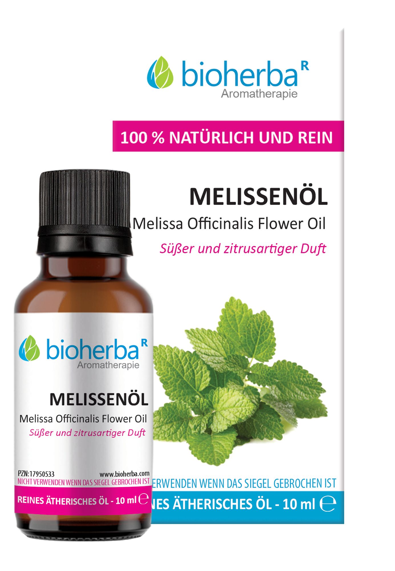 Bioherba Melissenöl Reines ätherisches Öl