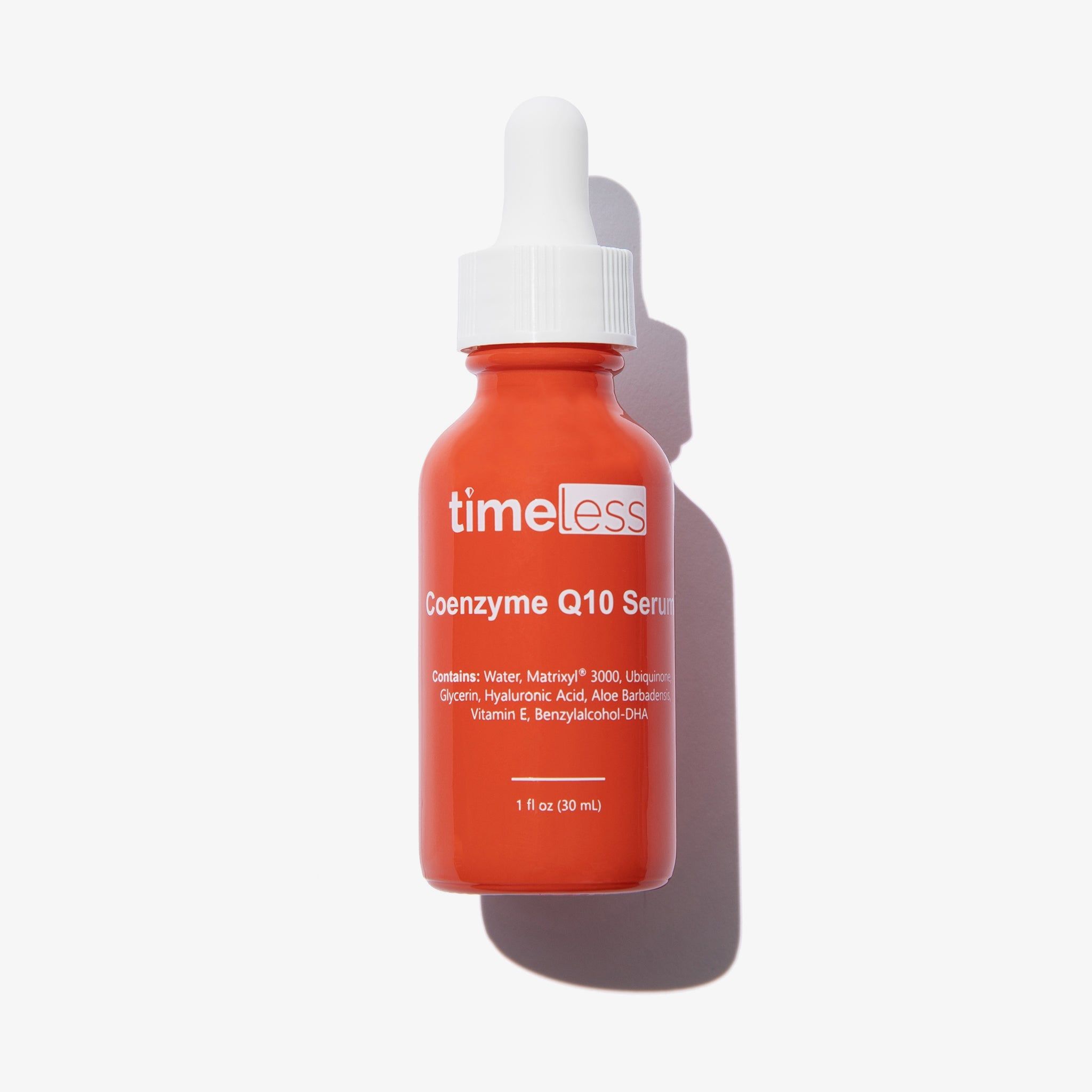 Timeless Coenzyme Q10 Serum - mit Coenzym Q10 Ubiquinol und Hyaluronsäure, Anti-Aging, 30 ml