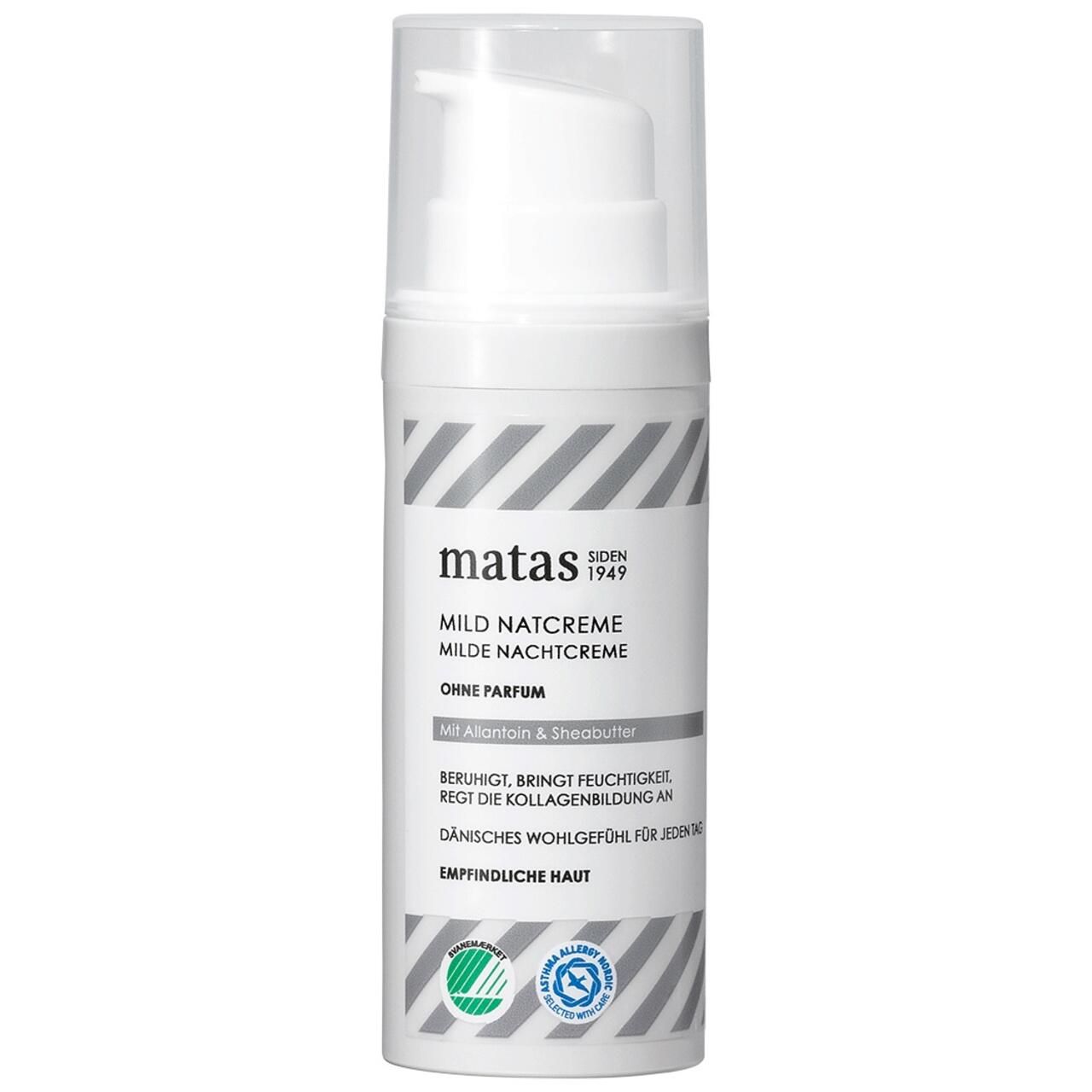 Matas Beauty, Milde Nachtcreme