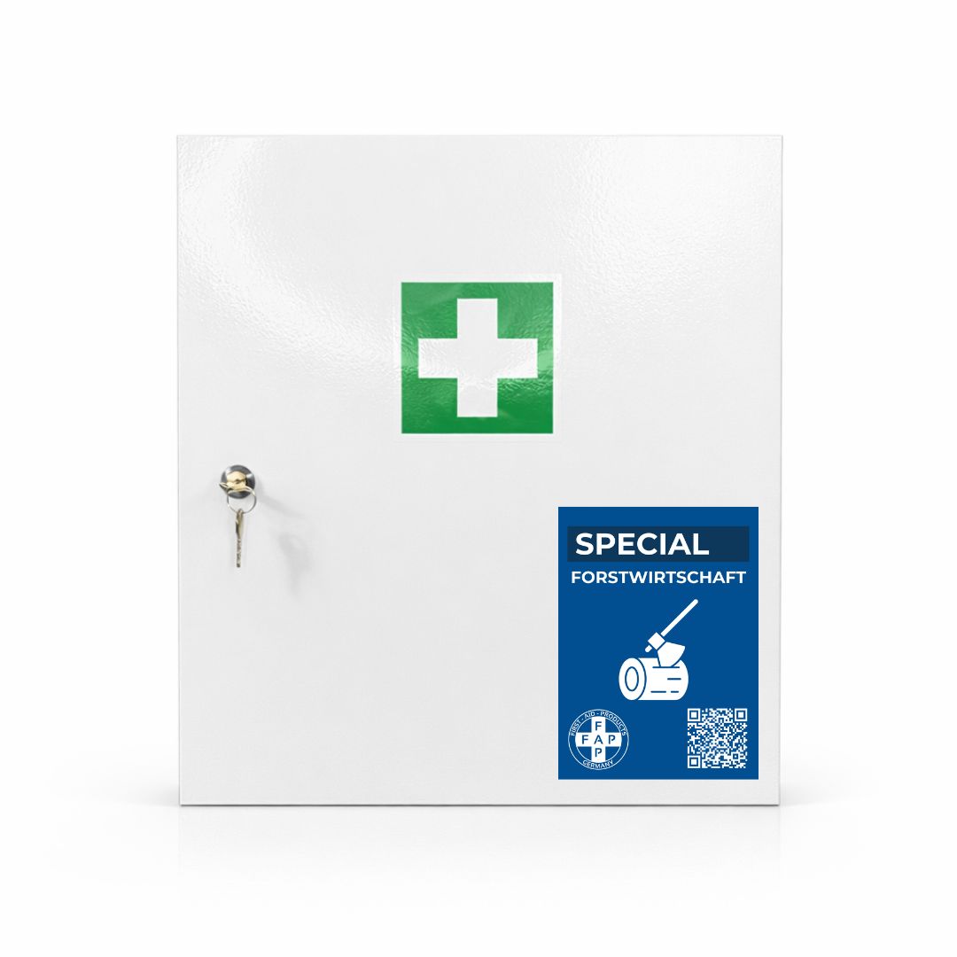 FAP First Aid Products Erste-Hilfe-Schrank Forstwirtschaft DIN 13157 - eintürig 1 St