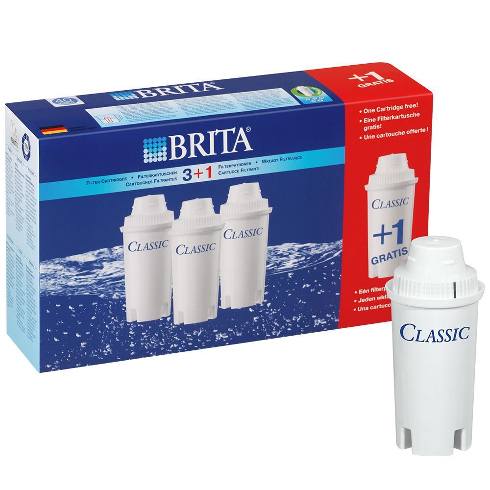 BRITA® Classic-Kartuschen + 1 Kartusche Gratis