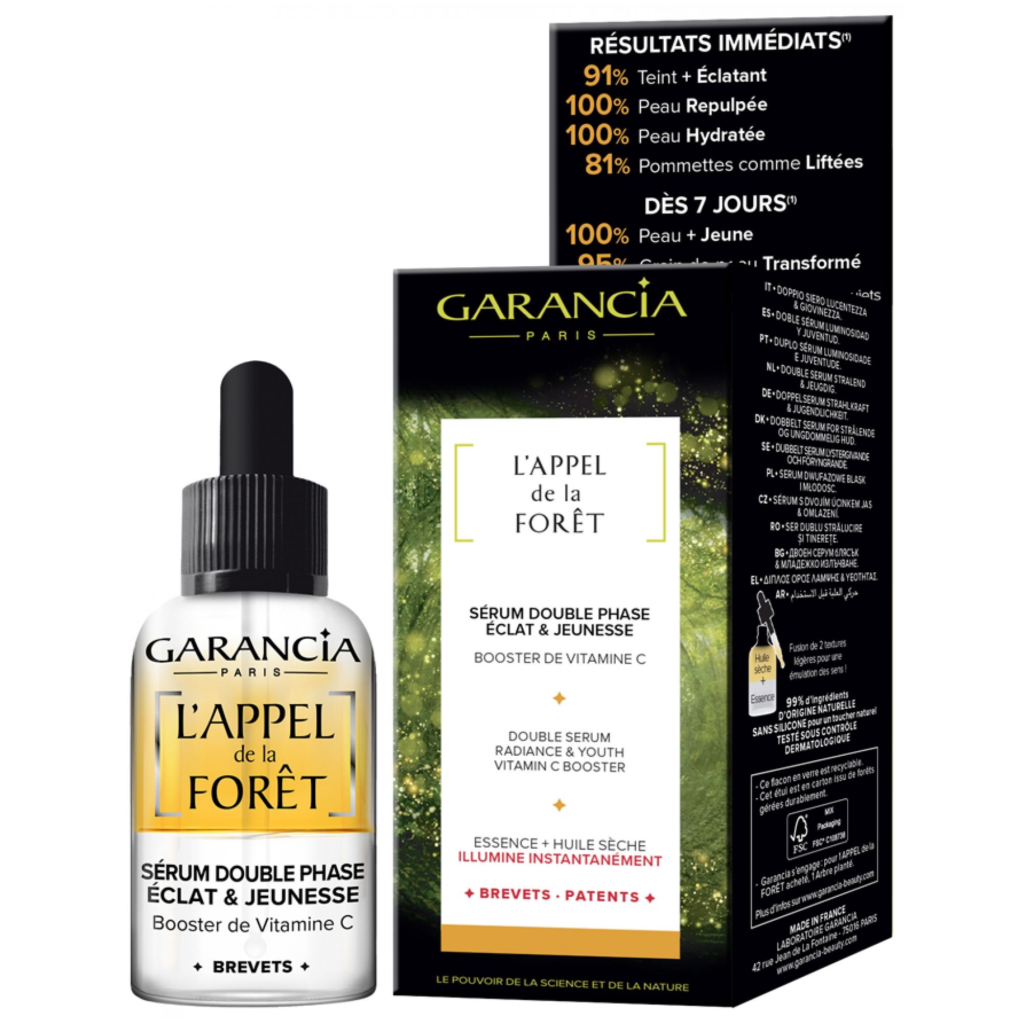 Garancia Der Ruf des Waldes 5x4,5x15,5 cm Serum