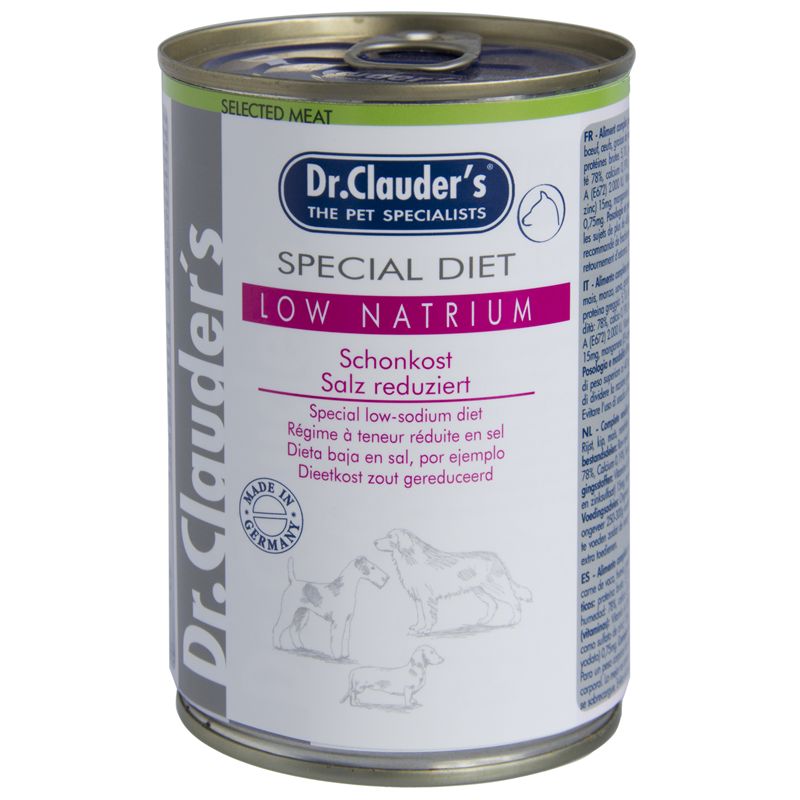 Dr. Clauder's Best Choice Dose Low Natrium 2,4 kg