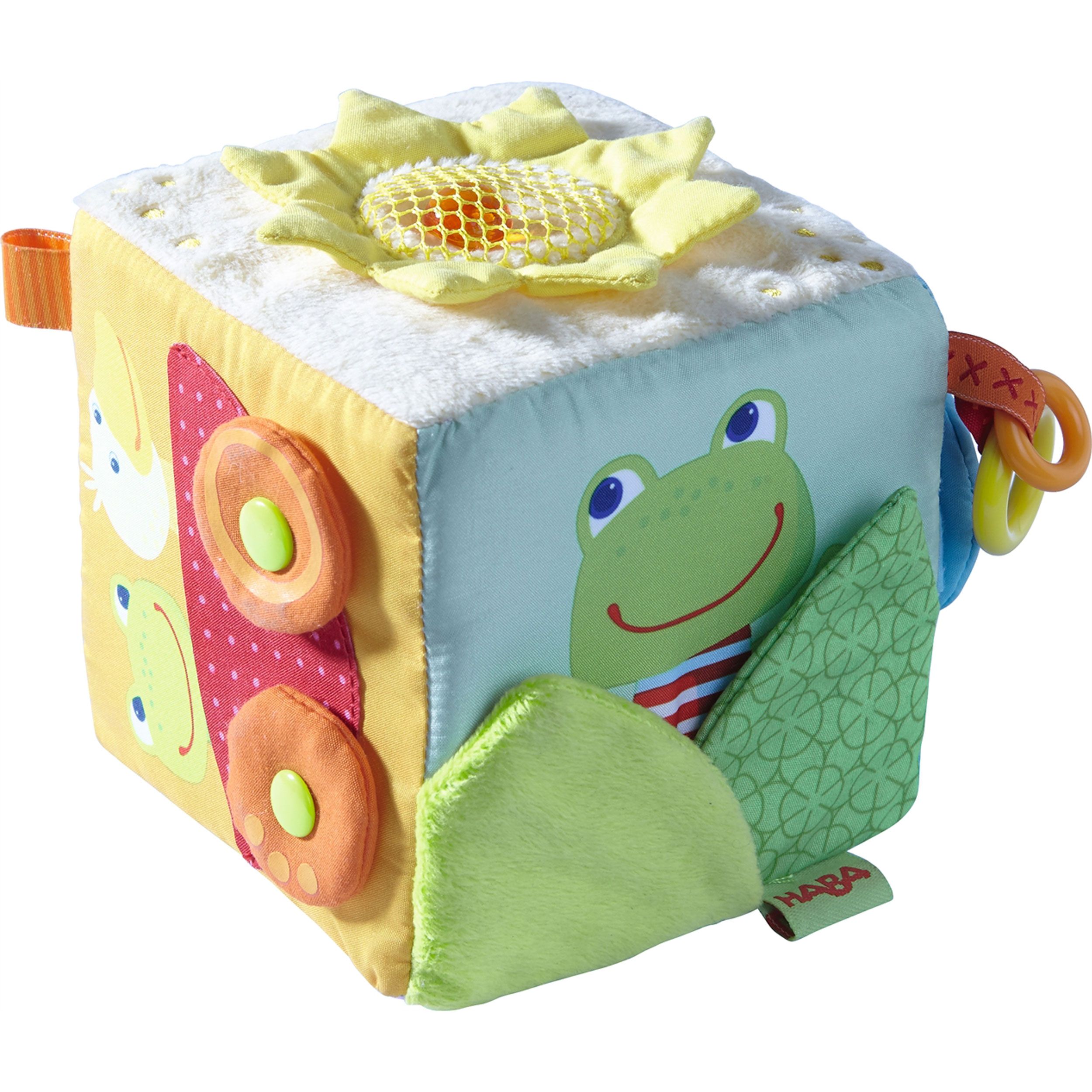 Haba Spielwürfel Zauberfrosch, Stoffwürfel, ab 6 Monaten 1 St