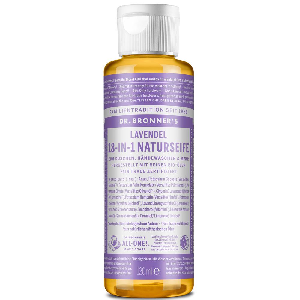 Dr. Bronners 18-In-1 Naturseife Lavendel 120 ml