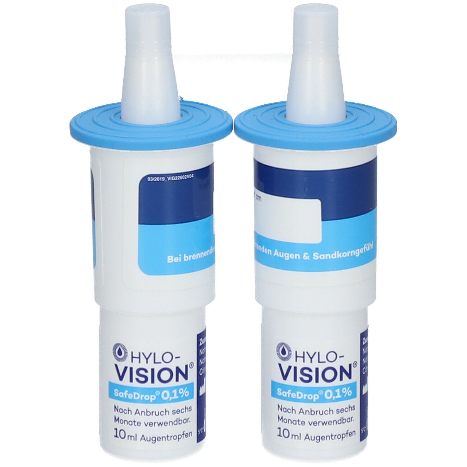 Hylo-Vision SafeDrop 0,1% Augentropfen 2x10 ml