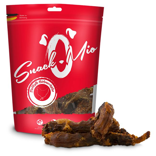 SnackOMio - Delikate Hühnerhälse