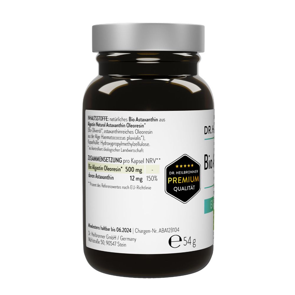 Dr. Heilbronner Bio Astaxanthin Extra Stark 12mg