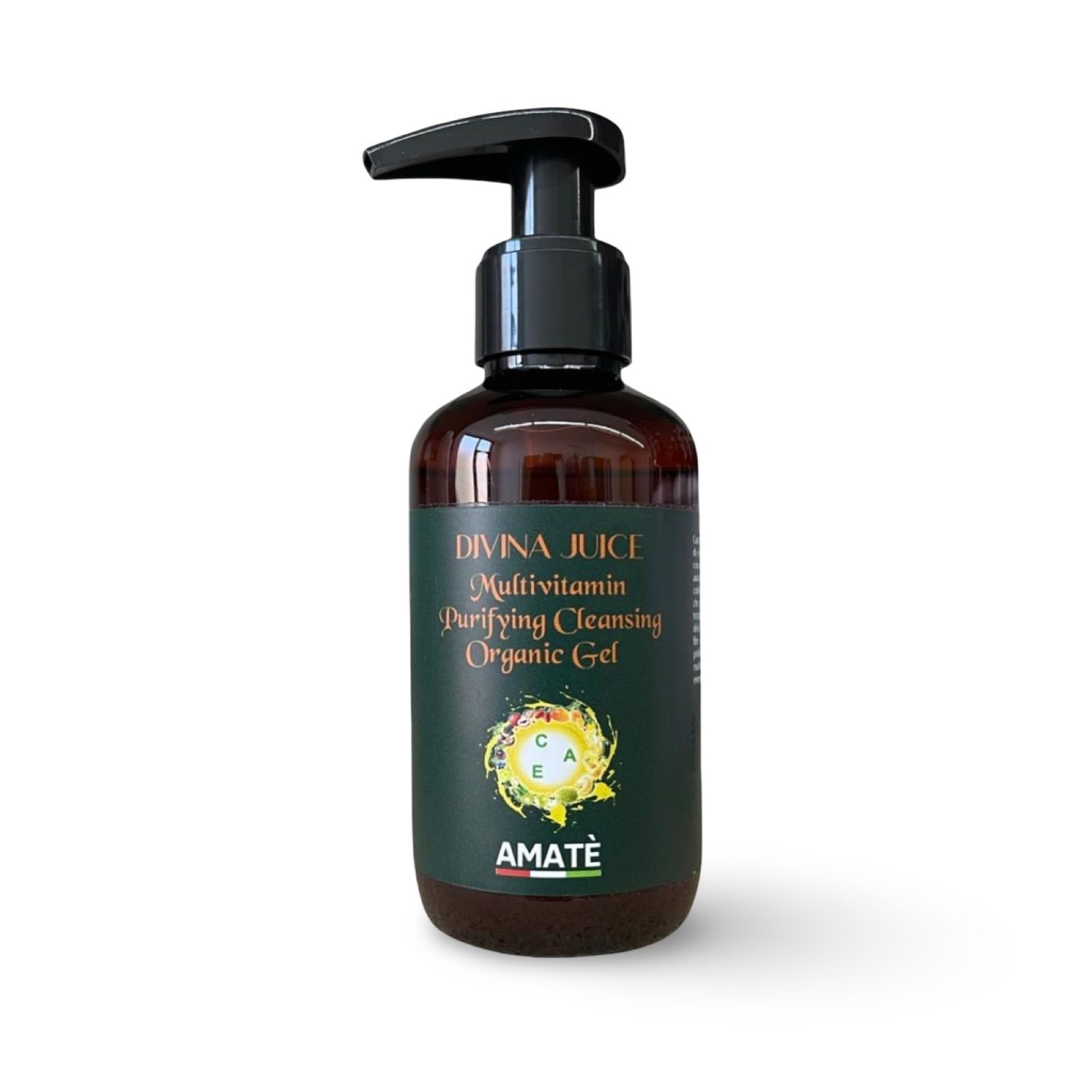 Amatè Gel Detergente Viso Multivitaminico Bio Divina Juice