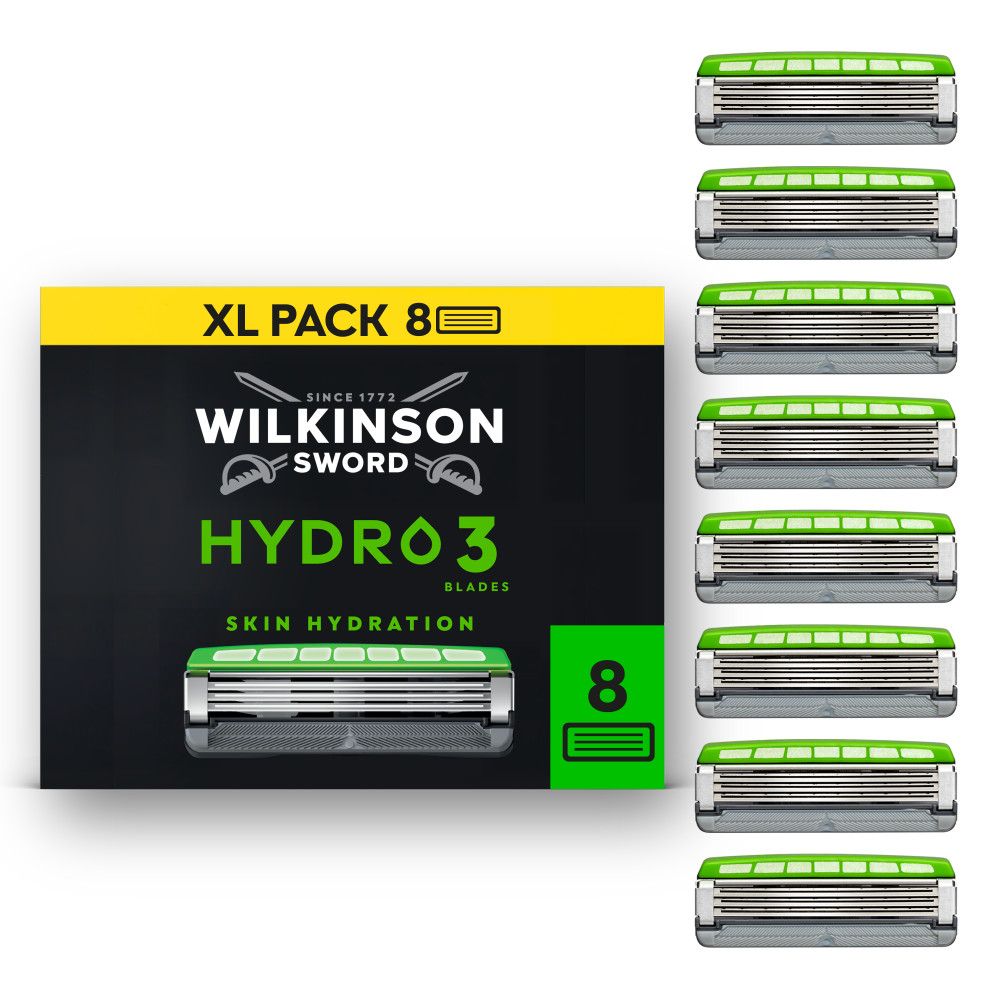 Wilkinson Sword Hydro 3 Rasierklingen 8 St