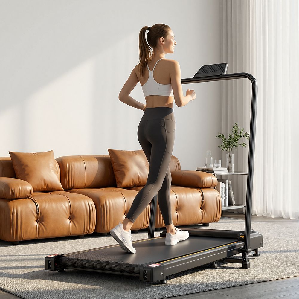 FT41 Klappbares Laufband fürs Homeoffice, LED-Display & Fernbedienung
