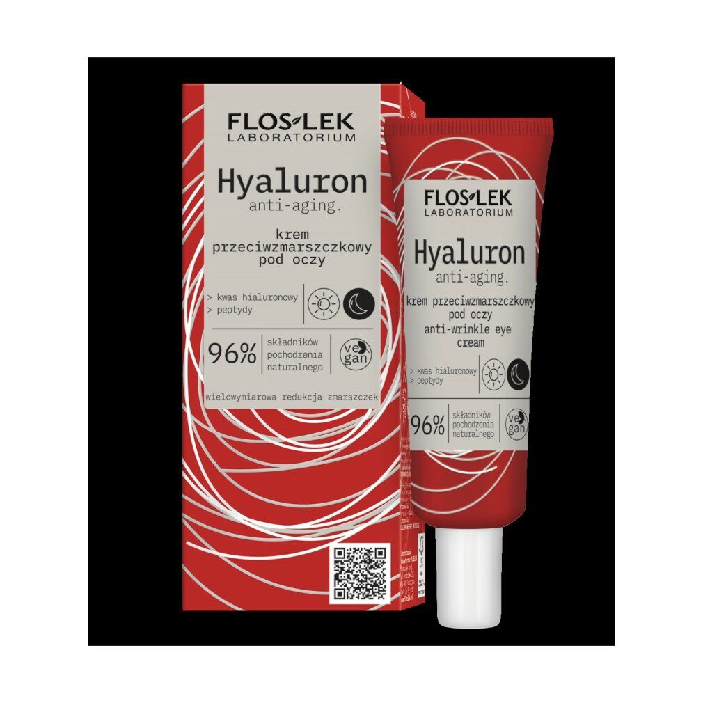 Floslek Hyaluron Anti-Falten Augencreme