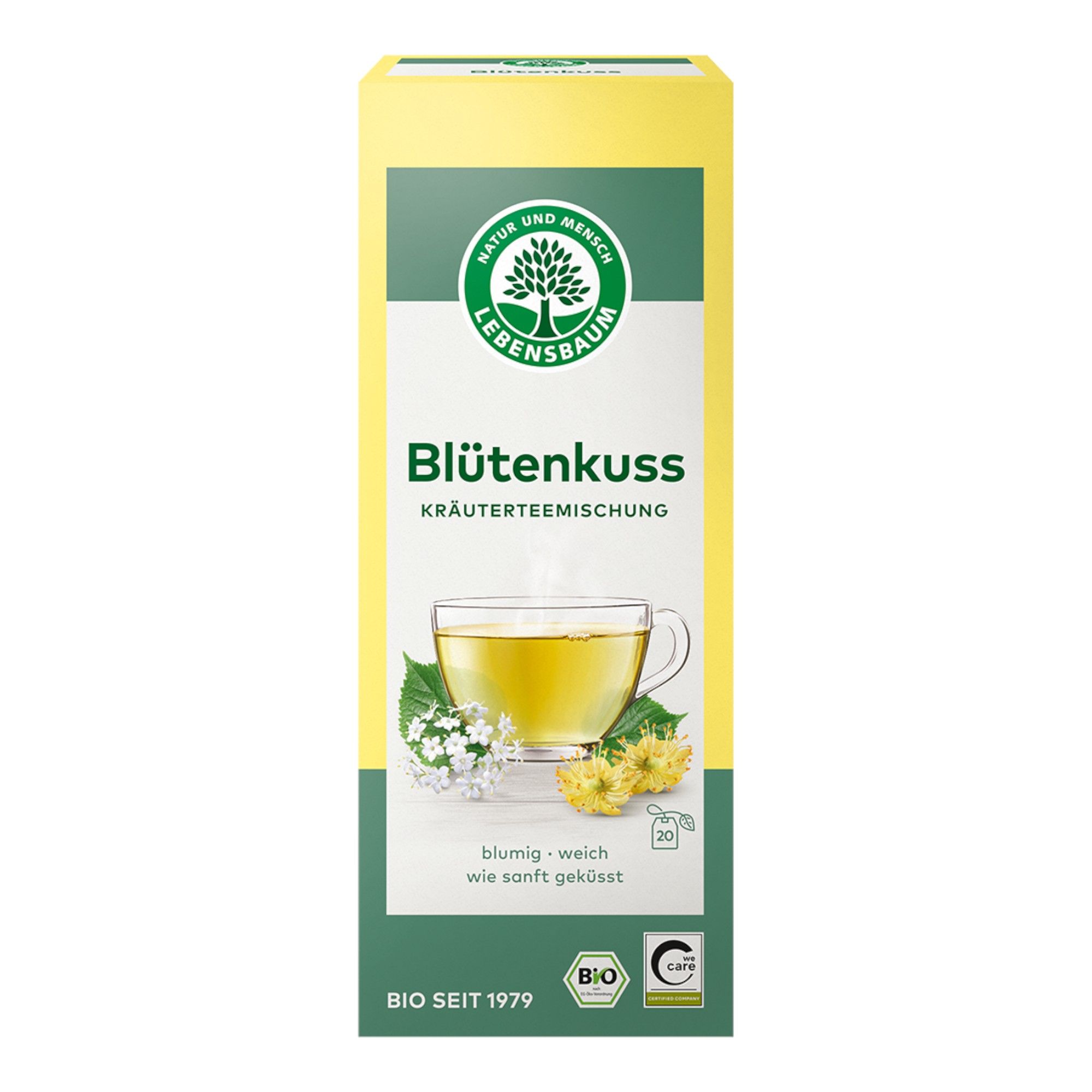 Bio Kräutertee Blütenkuss 30 g Tee