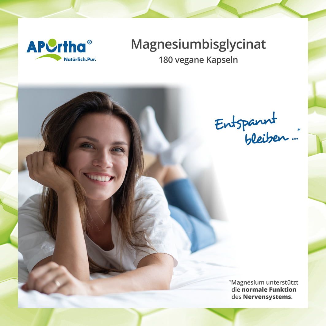 APOrtha® Magnesiumbisglycinat - Kapseln 180 St - Shop Apotheke