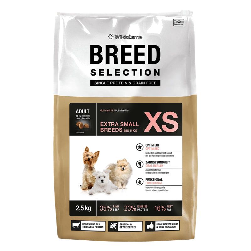 Wildsterne Breed Adult XS 125 kg