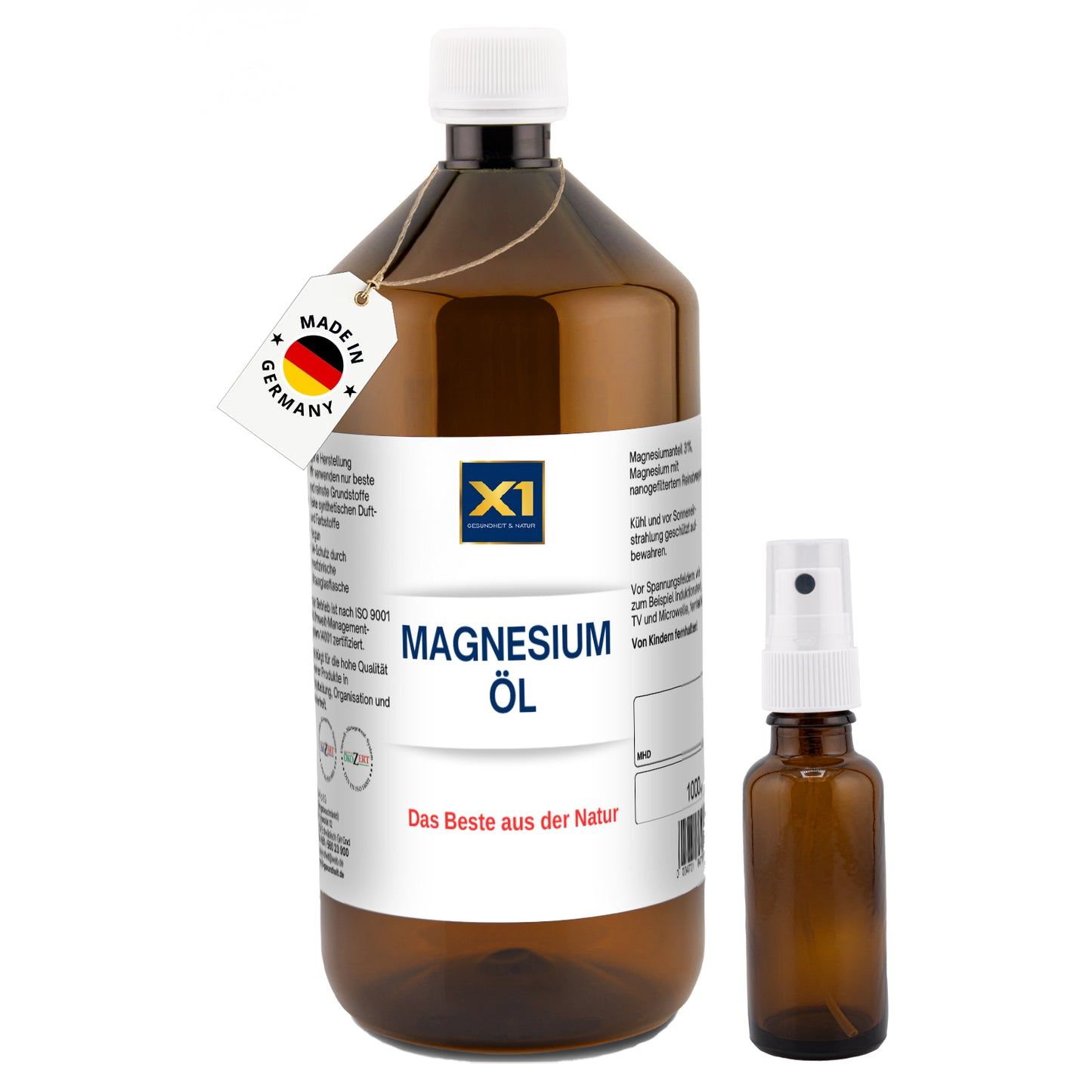 X1 Magnesiumöl 1000 ml