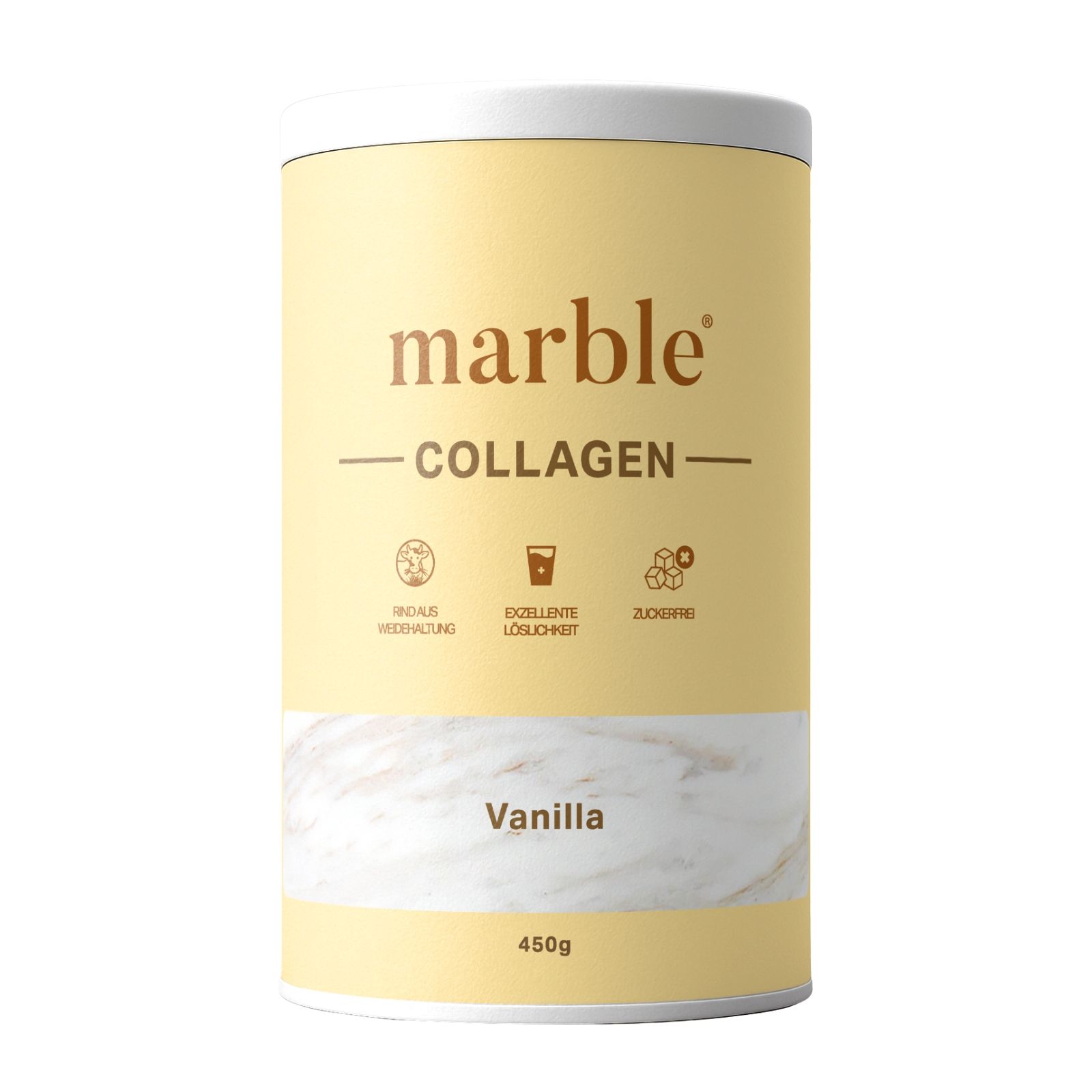 marble© Collagen – Vanilla | Kollagenpeptide mit natürlichem Aroma