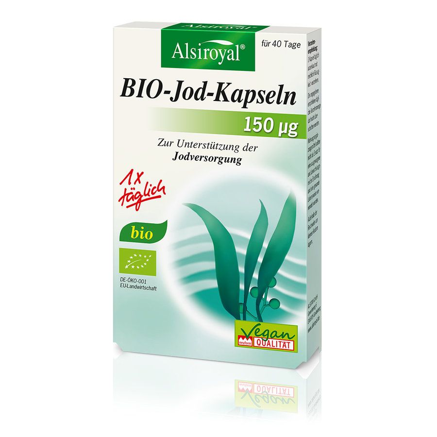 Alsiroyal BIO-Jod-Kapseln, 40 St.