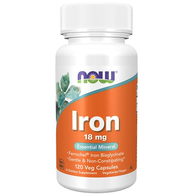 Now Foods Eisen 18 mg 120 Pc