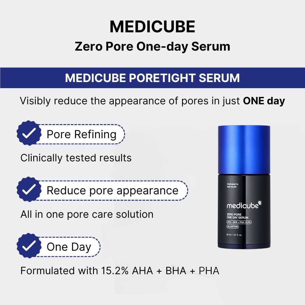 MEDICUBE Zero Pore One Day Face Serum