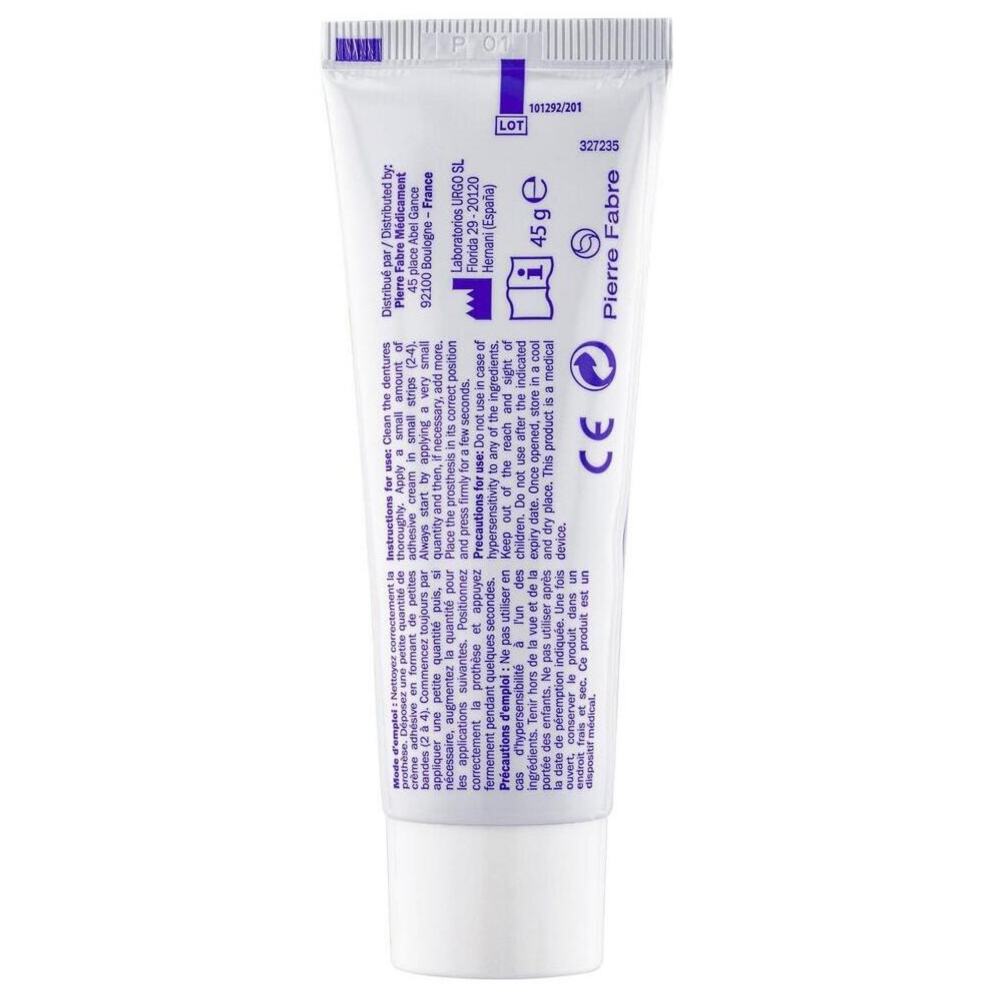 Elgydium Fixiercreme Für Zahnersatz  (Geschmack: Neutraler Geschmack)