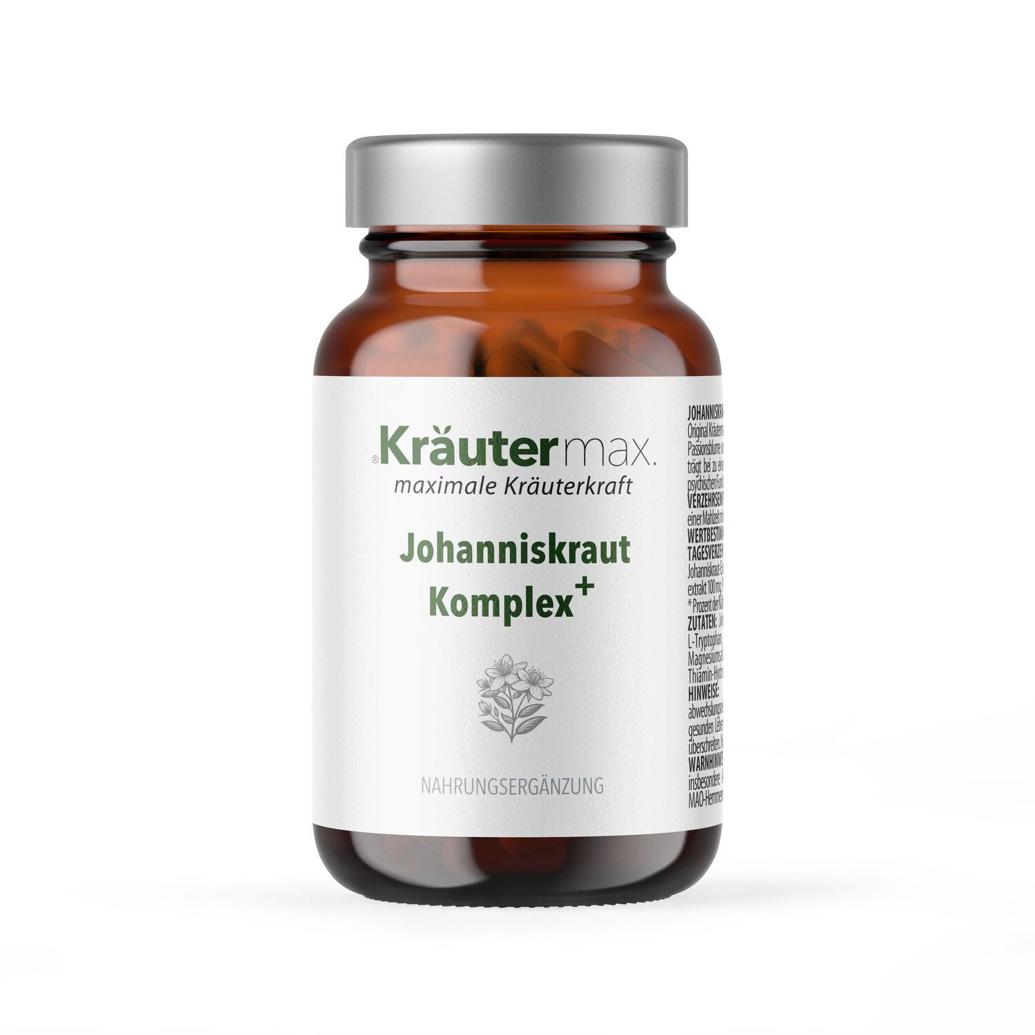 Kräutermax Johanniskraut Komplex Kapseln 60 St