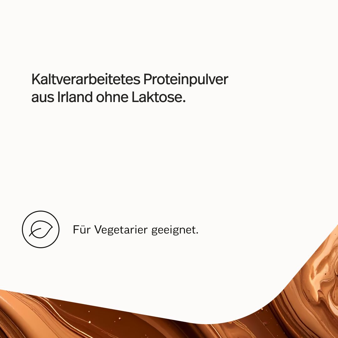 edubily® Whey Protein Isolat aus irischer Weidehaltung Kakao