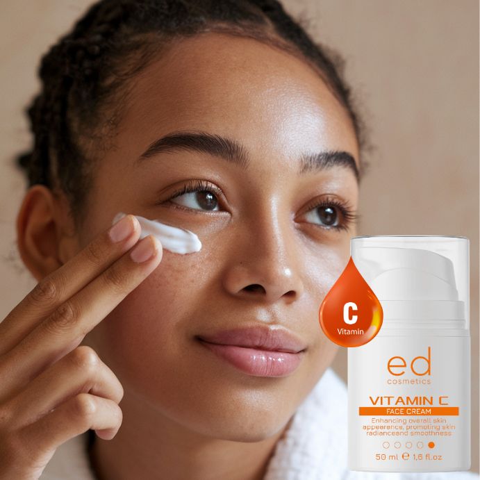 ED COSMETICS Vitamin-C Tagespflege – Antioxidativ, Reduziert Pigmentflecken & ANTI-AGING