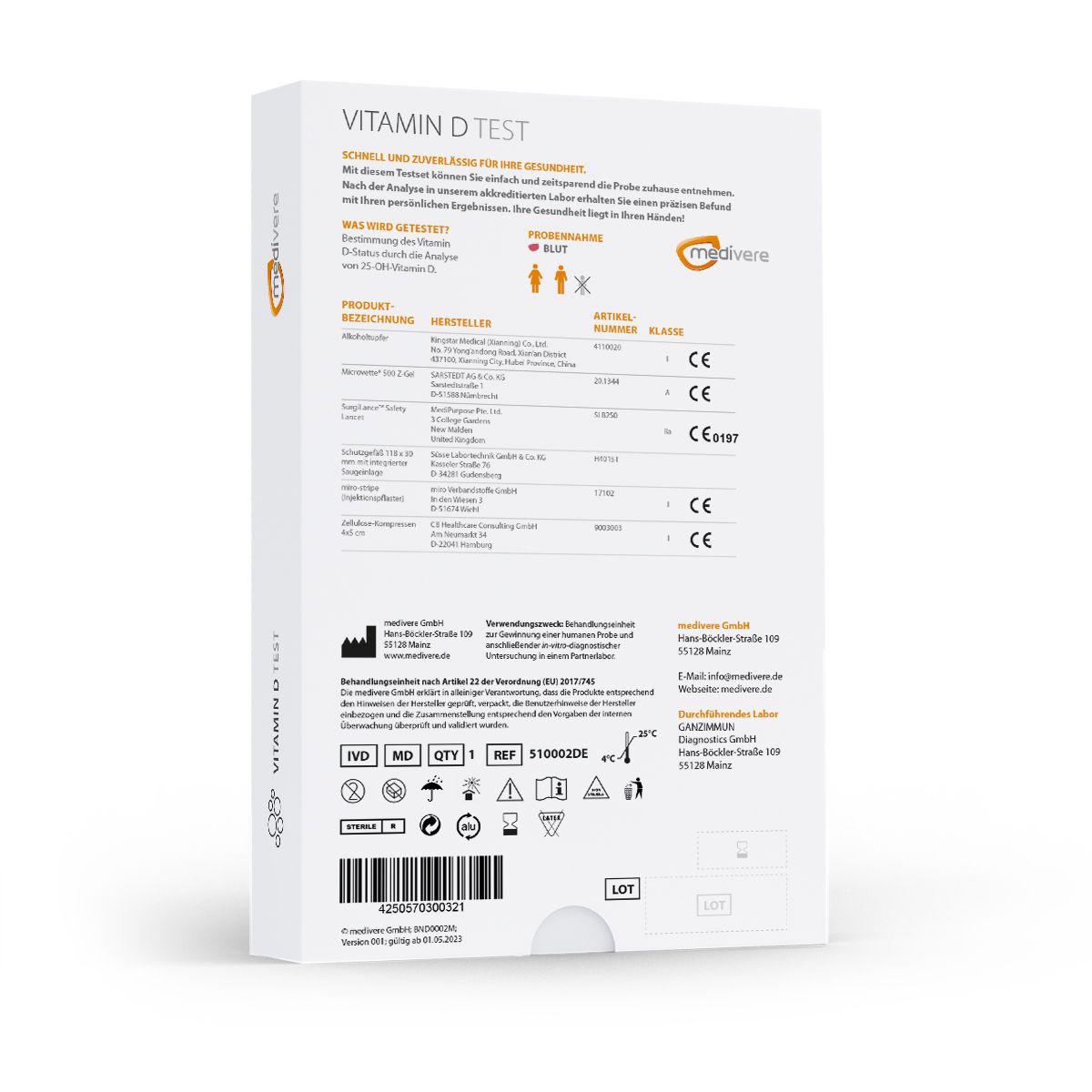 medivere diagnostics Vitamin D Test