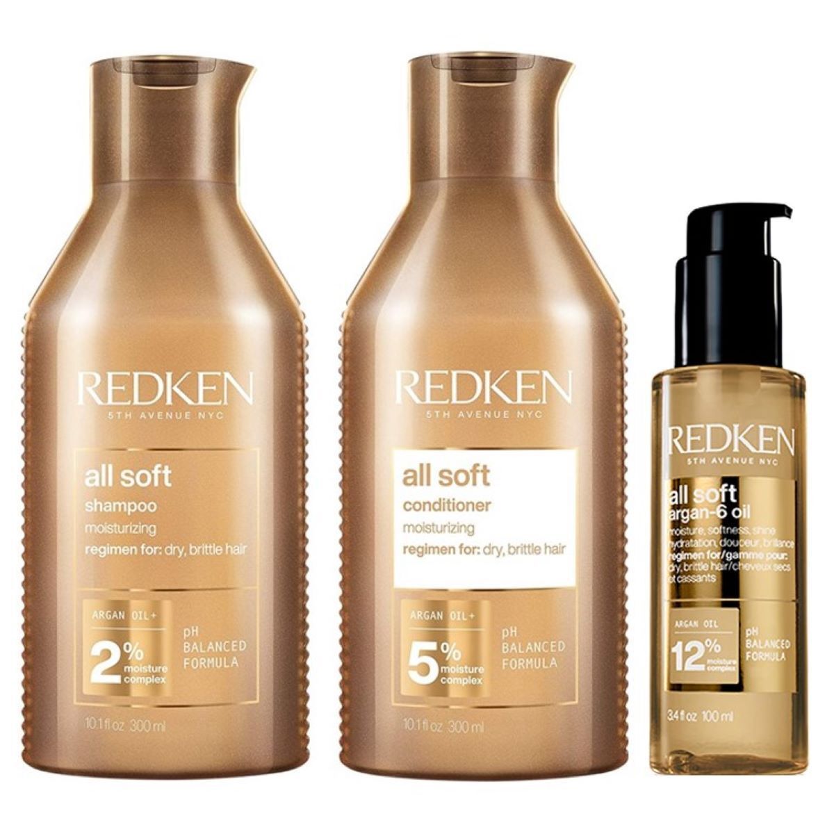 Redken All Soft Bundle Argan Oil 700 ml