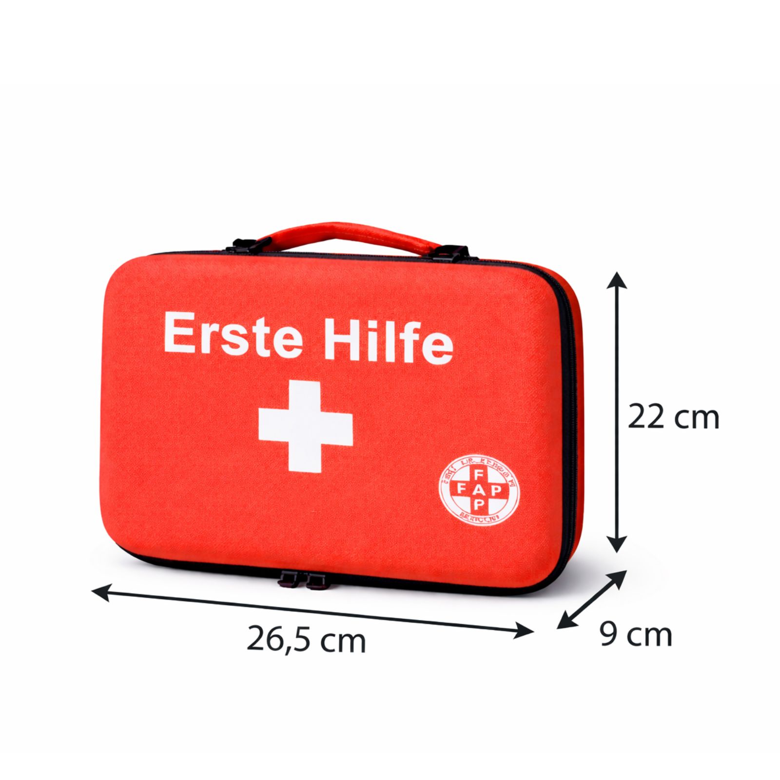 FAP First Aid Products - Erste-Hilfe Tasche EVA-BAG soft Case rot - inkl. DIN 13157 Füllung